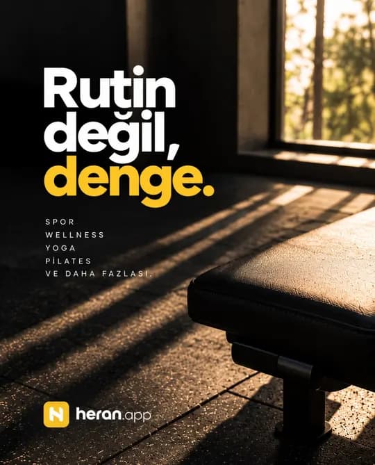 heran.app Instagram gönderisi: Rutin değil, denge.