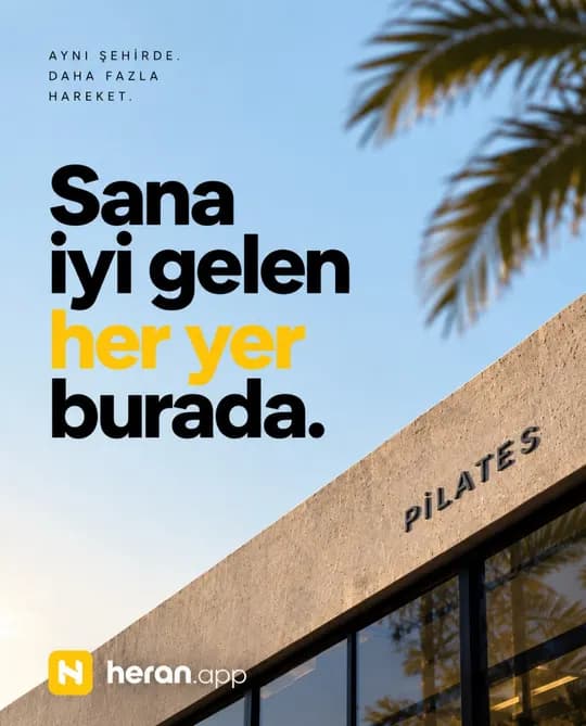 heran.app Instagram gönderisi: Sana iyi gelen her yer burada.
