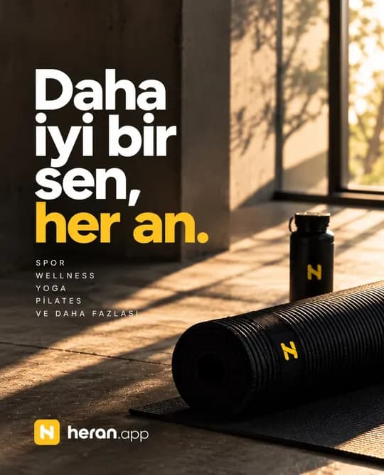 heran.app Instagram gönderisi: Daha iyi bir sen, her an.
