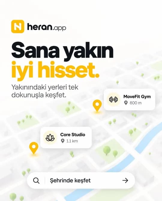 heran.app Instagram gönderisi: Sana yakın iyi hisset.